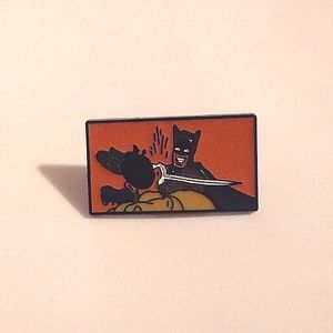 🧁 3/$30 Robin Slap Batman Slapping Robin Meme Enamel Pin NEW